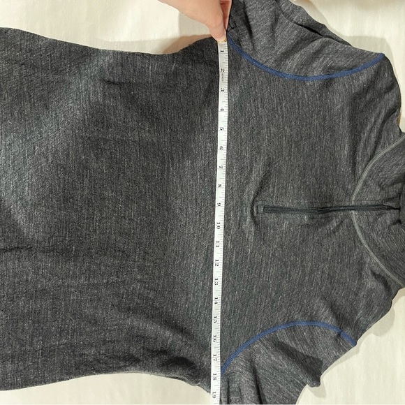 Pendleton Charcoal Wool Blend Base Layer 1/4 Zip Sweater Hiking Outroor Camping - Picture 9 of 11
